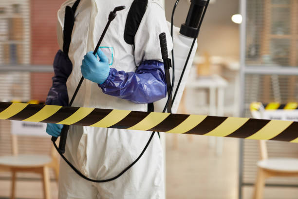 Professional Sewage Cleanup technician working in Willingboro, NJ